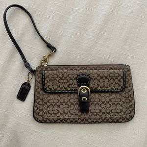 Coach wristlet